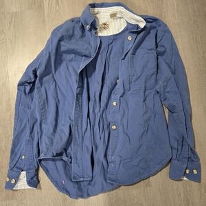 Men's Blue Casual Jacket